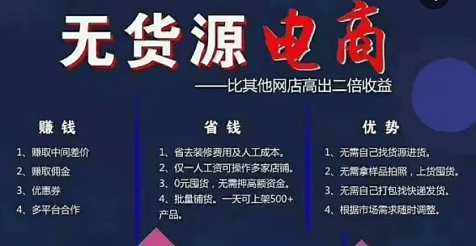 淘宝无货源如何开网店如何操作 详细视频教学全套