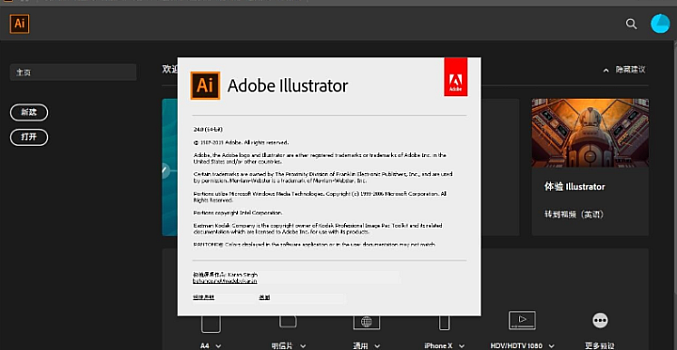 Adobe Illustrator 2020 v24.2.3 矢量图设计 直装版POJIE